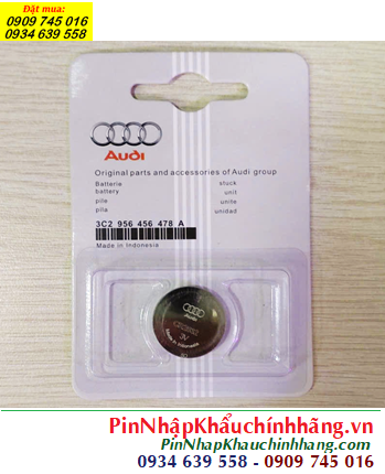 AUDI CR2032, Pin Remote Ôtô AUDI CR2032 lithium 3V chính hãng (loại vỉ 1viên)